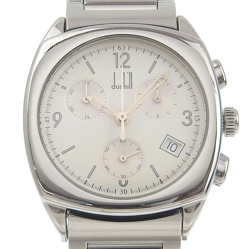 Dunhill Cityscape Chronograph Watch, Stainless Steel, Swiss Made, Silver Women [Pre-owned] MXOH