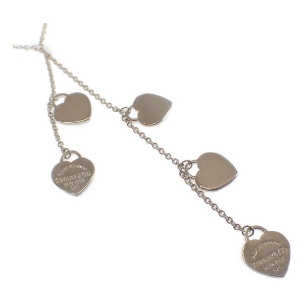 Silver Return to Tiffany 5 Mini Heart Necklace