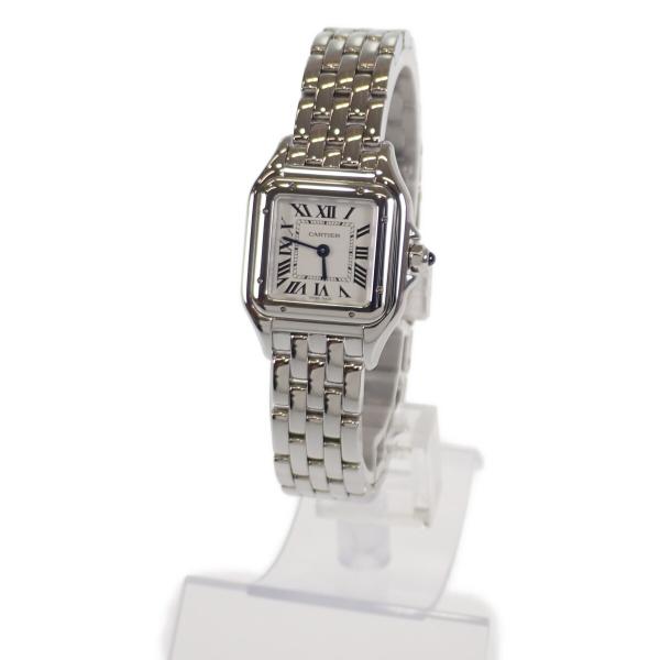 Cartier Stainless Steel Silver-face Women's Panthère de Cartier SM Wristwatch WSPN0006 WSPN0006