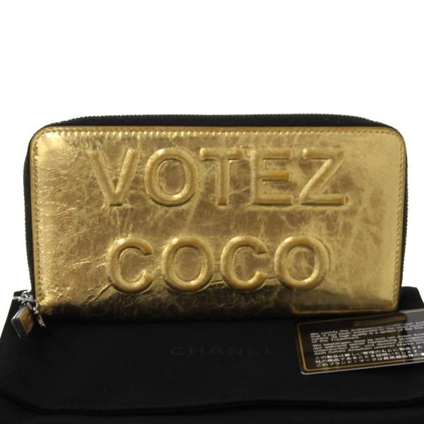 Leather Votez Coco Zip Around Wallet A82190