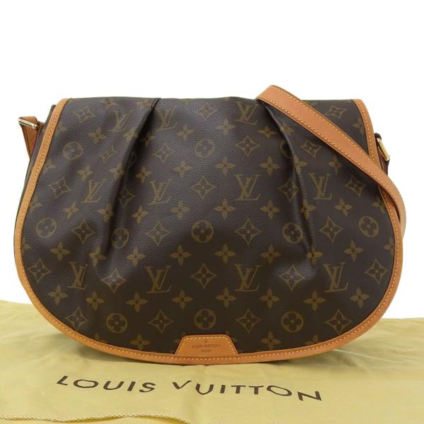 Louis Vuitton Monogram Menilmontant MM Canvas Crossbody Bag M40473  in Good condition