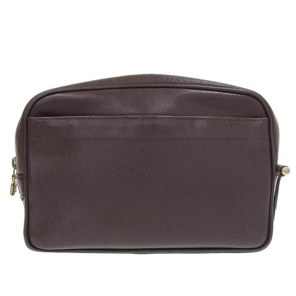 Louis Vuitton Taiga Kaluga Clutch Bag Leather Clutch Bag M30816 in Good condition