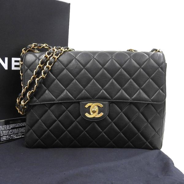 Chanel  CC Quilted Leather Flap Bag Leather Shoulder Bag 4 in Good condition
