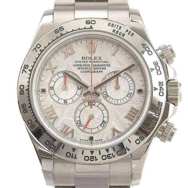 Rolex Daytona Men's Automatic Silver Watch with Meteor Dial 116509, Made of 18K White Gold 116509.0