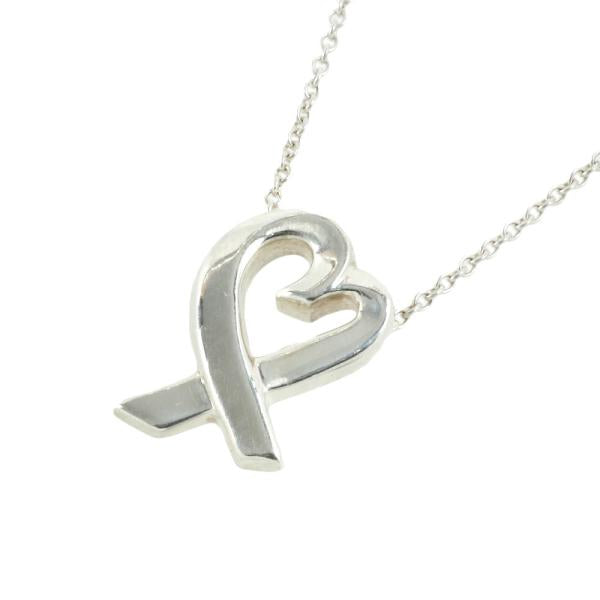 Silver Paloma Picasso Loving Heart Necklace