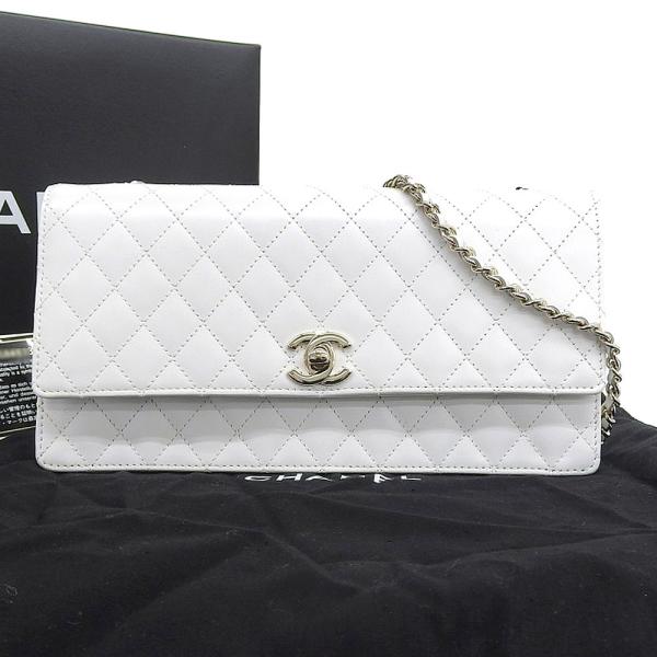 Chanel CC Matelasse Flap Shoulder Bag  Leather Shoulder Bag 15 in Excellent condition