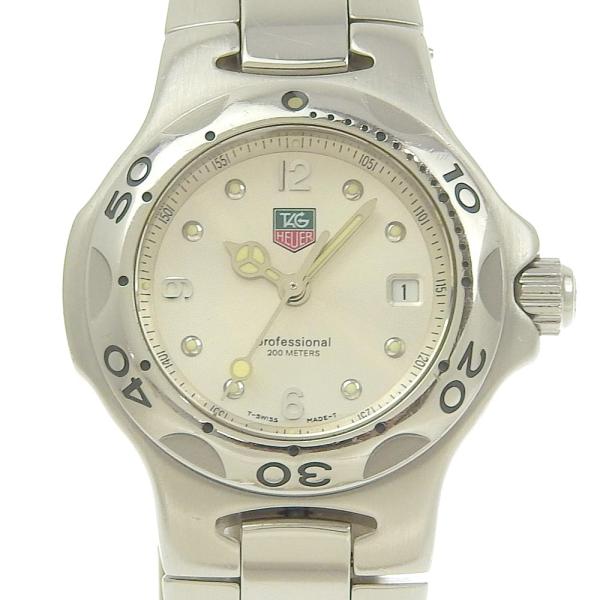 TAG HEUER Kirium Women's Quartz Watch with Silver Dial, Stainless Steel, Silver  WL1314