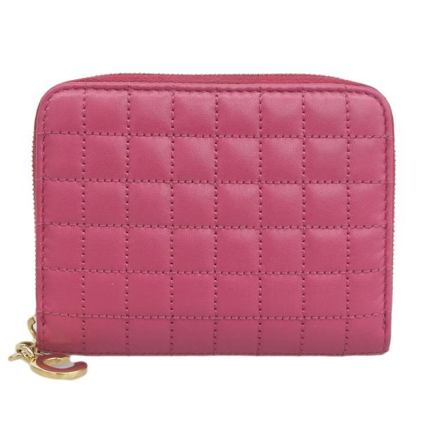 Quilted Compact Zip Coin Purse U 9P 1139