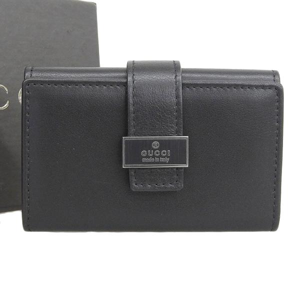 Gucci Leather Key Case Leather Key Holder 033 1323 in Good condition