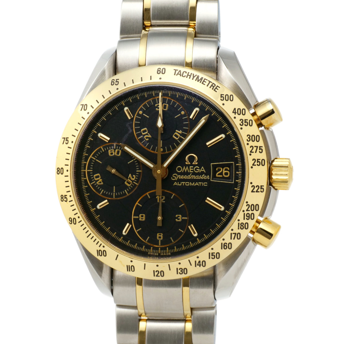 Other  Omega OMEGA Men’s Speedmaster 3313.50 Chronograph Automatic Watch, Stainless Steel, Gold 3313.5 in Good condition