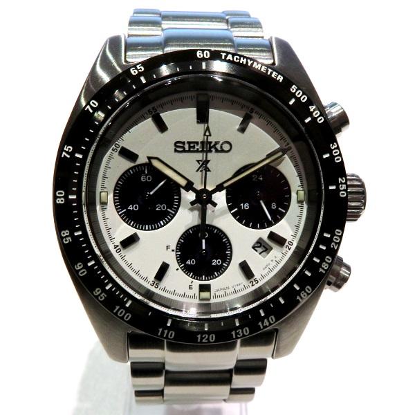 Seiko Prospex SBDL085 Solar Men's Watch in White Stainless Steel - Preloved SBDL085