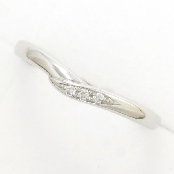 I Primo Platinum PT950 Ladies' Ring, Size 6, 0.01ct Diamond, Pre-owned
