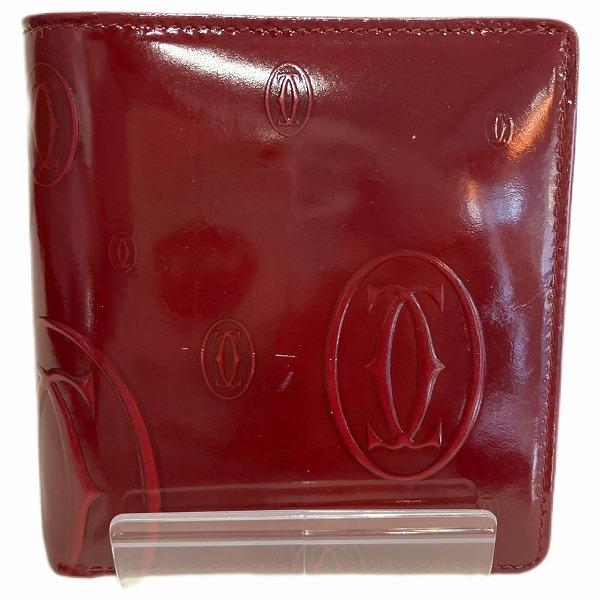 Patent Leather Happy Birthday Bifold Wallet