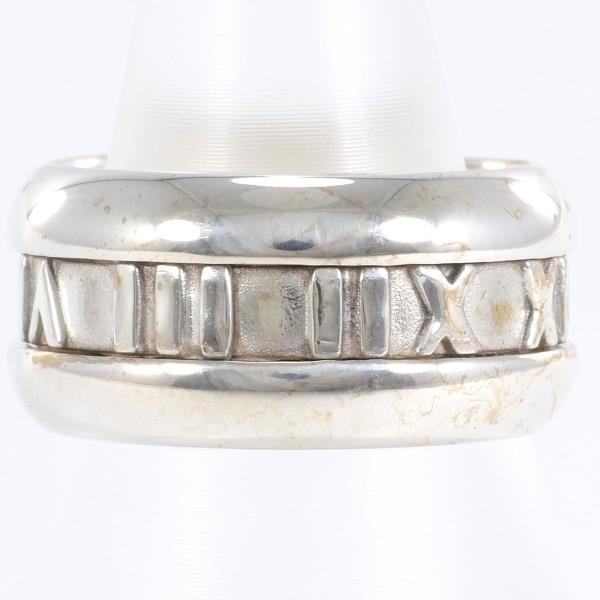 Tiffany & Co Silver Atlas Ring  Metal Ring in Fair condition