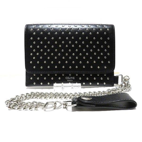 Leather Biker Wallet with Chain  10C633BLZ